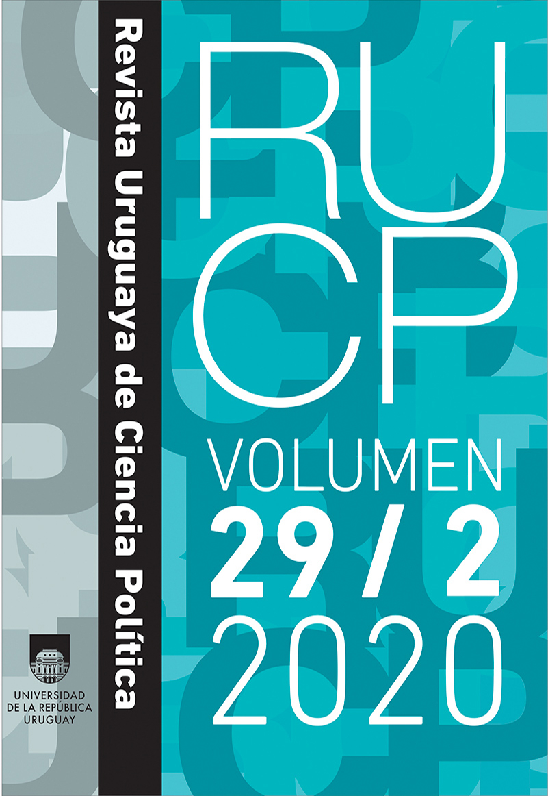 					Ver Vol. 29 Núm. 2 (2020): Revista Uruguaya de Ciencia Política
				