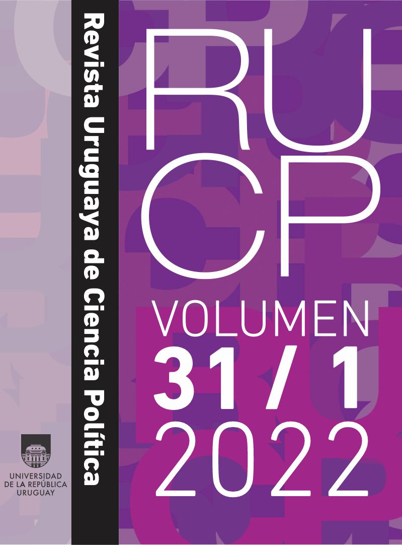 					Ver Vol. 31 Núm. 1 (2022): Revista Uruguaya de Ciencia Política
				